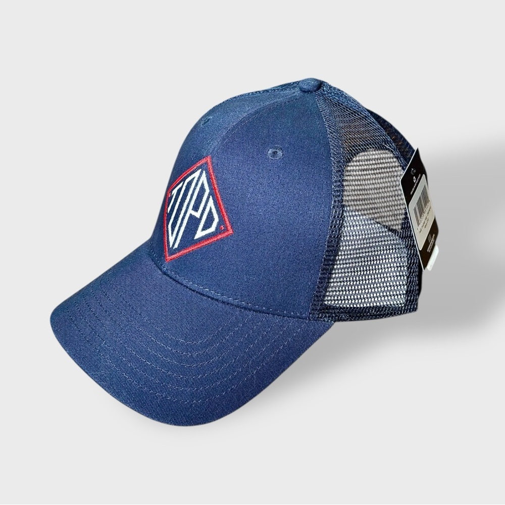 Topo Designs Men’s Blue Logo Trucker Hat Sz O/S